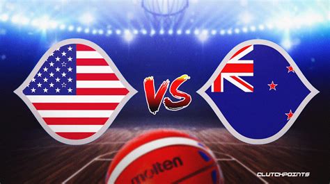 Team USA Vs New Zealand FIBA World Cup Game 1 Details