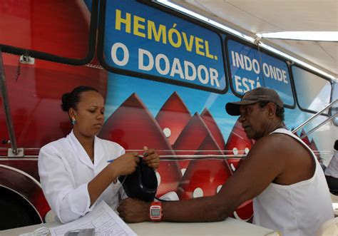 Bahia Ba Unidade M Vel Do Hemoba Atende P Blico Em Faculdade De Ondina