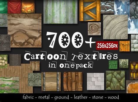 700+ Cartoon Texture set by Max Denton on Dribbble