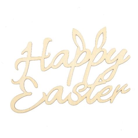 HAPPY EASTER Napis Ze Sklejki WIELKANOC 12900263112 Allegro Pl