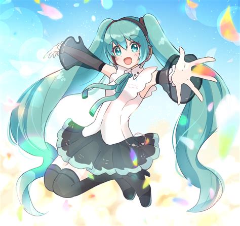 初音ミク「ピアプロ運営です。本日は キュートな日 という事で、「キュート」作品をご紹介」piaproピアプロのイラスト