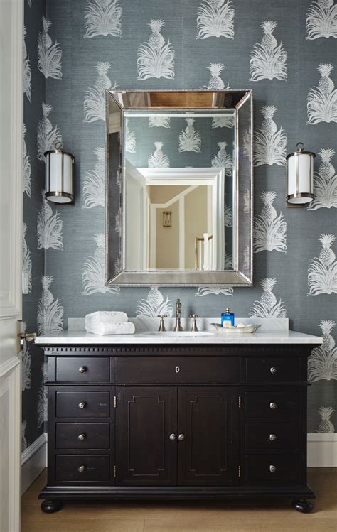 Steger Tropical Powder Room Miami By JMA INTERIOR DESIGN Houzz