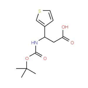 Boc S Amino Thienyl Propionic Acid Cas Santa