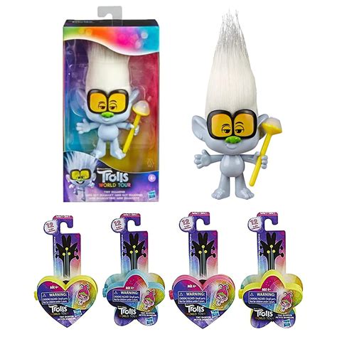 Buy Trolls World Tour Blind Box And Doll T Set 4x Trolls Tiny