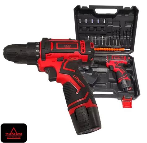 JLD 12v Bor Charger Bor Cordless Jld 12v Full Set Bor Baterai 2 Batre