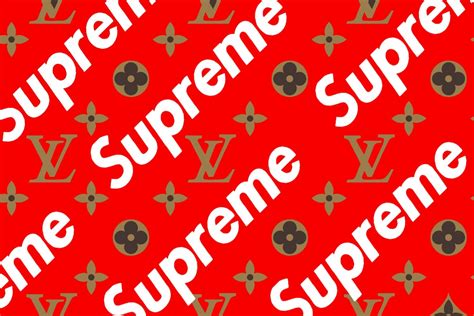 Red Louis Vuitton Supreme Logo - 1500x1000 Wallpaper - teahub.io