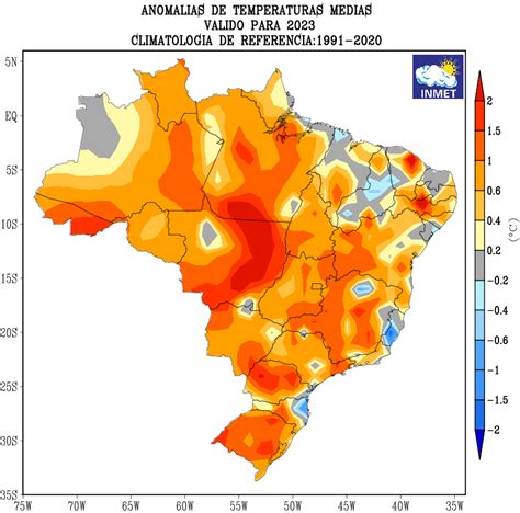 Ano de 2023 foi o mais quente da história do Brasil Diário GM