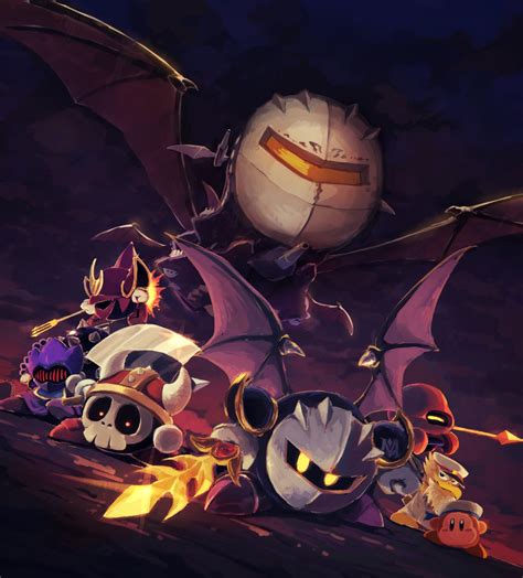 Meta Knight Sailor Waddle Dee Mace Knight Captain Vul Axe Knight And 2 More Kirby And 1