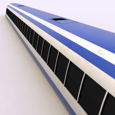 Futuristic Train 3D Model $5 - .fbx .obj .blend - Free3D