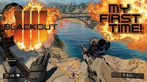 MY FIRST TIME ON BLACKOUT COD BO4 BLACKOUT Call Of Duty BO4