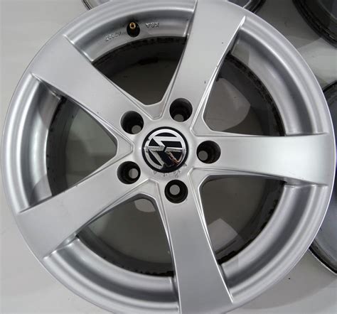 4x FELGI ALU 5 112 16 VW GOLF TOURAN ET45 AL29 7276731799 Oficjalne