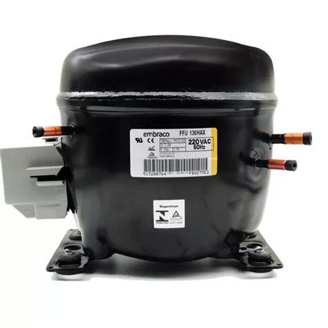 Compressor Motor Embraco Ffu130hax 1 3 Refrigeração 220 V