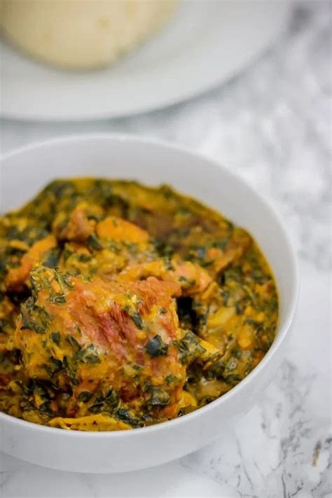 Bitter Leaf Soup Ofe Onugbu Recipe African Food African Cooking