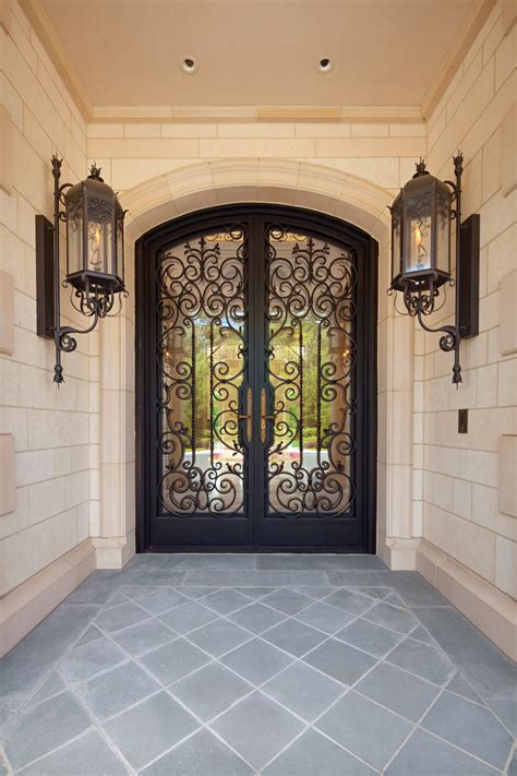 Wrought Iron Front Entry Doors Grand Doors Makes Grand Entrance In New York New Jersey And