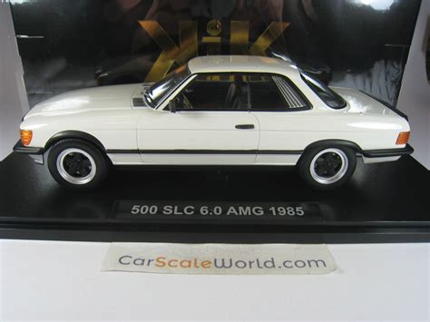 Mercedes Benz 500 Slc 60 Amg 1985 118 Kk Scale White