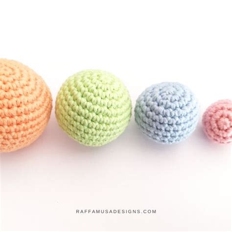 How To Crochet The Perfect Amigurumi Ball Or Sphere In Any Size