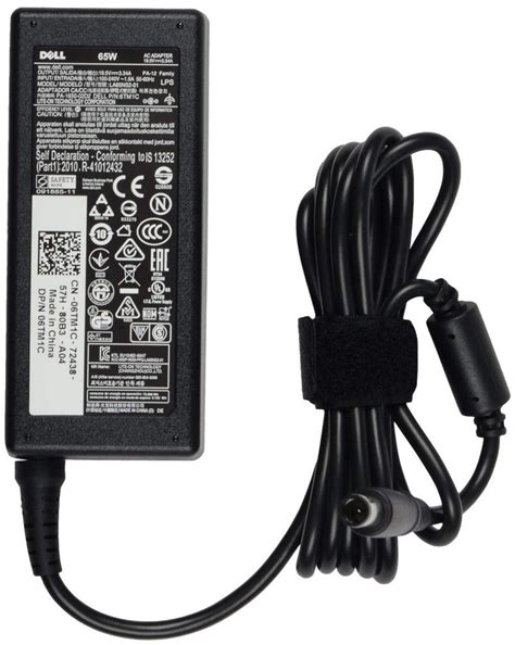 Dell Power Cable And Laptop Adapter Charger For 65w 195v 334a Pam Infotech