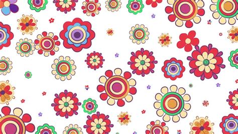 Bright flowers looping Animated Background.… - Royalty Free Video