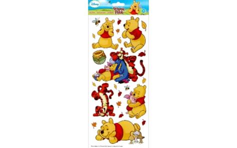 Disney Large Flat Stickers-Pooh W/Characters, 1 count - Kroger