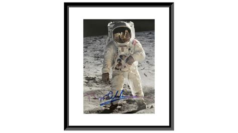 Moon Walker Buzz Aldrin Signed Photograph For Sale At Auction Mecum