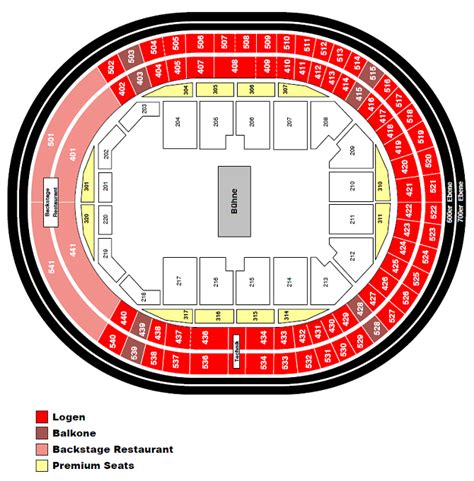 Michael Bublé | Logen-Package Seating Plan - Lanxess Arena