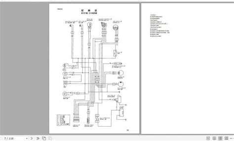 yanmar mini excavator  electrical wiring diagrams parts catalog