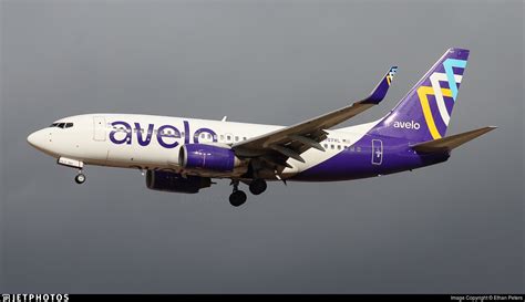 N707vl Boeing 737 7h4 Avelo Airlines Ethan Peters Jetphotos