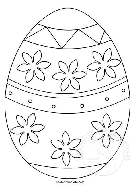 Printable Easter Eggs Template At Getloganblog Blog