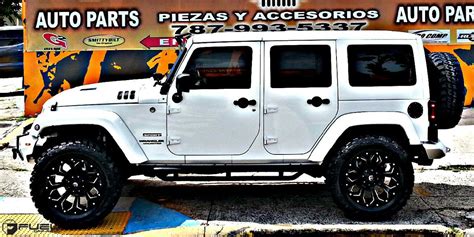 Car Jeep Wrangler On Fuel 1 Piece Assault D546 Wheels California