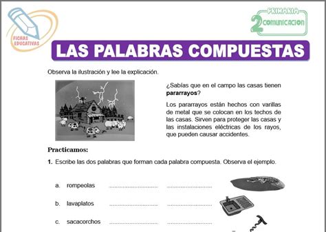 Las Palabras Compuestas Para Segundo De Primaria 32832 Hot Sex Picture