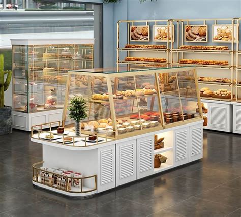 Baking Display Cabinet Bakery Furniture Design