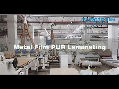 Pur Hot Melt Laminating Machine Youtube