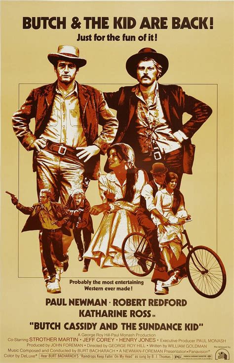 Butch Cassidy and the Sundance Kid (#1 of 11): Extra Large Movie Poster Image - IMP Awards