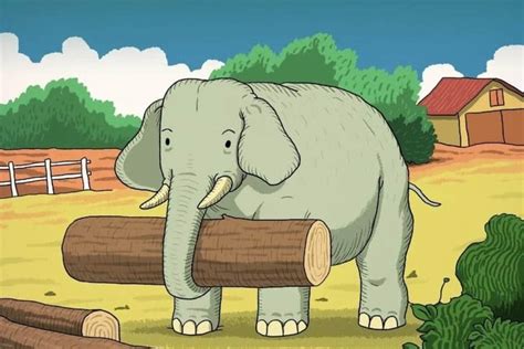 Onde Esta O Cavalo Na Imagem Do Elefante