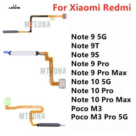 Fingerprint Sensor Flex Cable Redmi Note 3 Fingerprint Scanner Xiaomi