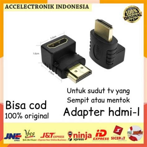 Jual Konektor Converter Sambungan Kabel Hdmi Adapter Male To Female