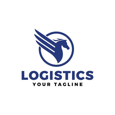 logistics logo vector design illustration 23658277 Vector Art at Vecteezy