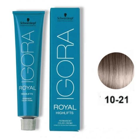 Schwarzkopf Igora 10-21 Super Clareador Louro Ultra Fumê Cinza 60g ...
