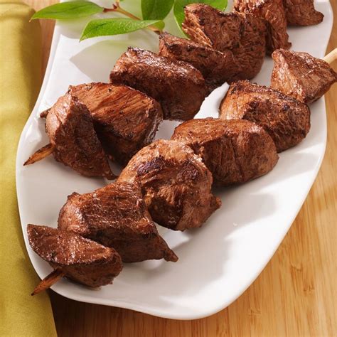 Marinated Beef Tenderloin Tip Skewers Tenderloin Steak Tenderloins Marinated Beef