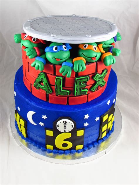 Teenage Mutant Ninja Turtles Birthday Cake! - CakeCentral.com