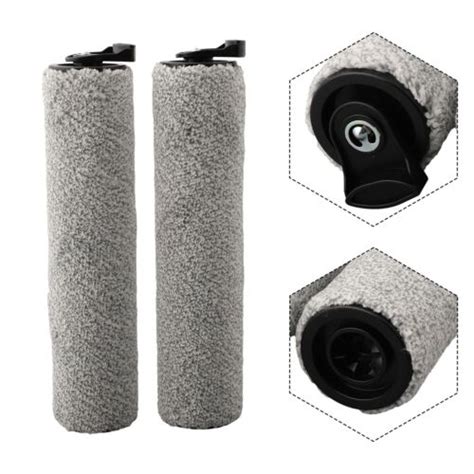 ForIFloor 2 Roller Brush Spare Parts Tool Parts Wet Dry 2pcs Household