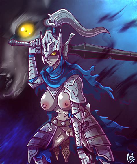 Rule 34 Armor Artorias The Abysswalker Big Breasts Breasts Out Cape