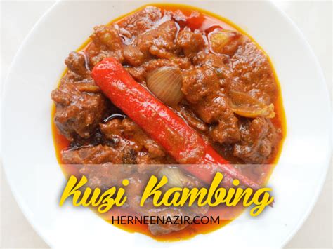 Ddhn Resipi Kuzi Kambing Sedap