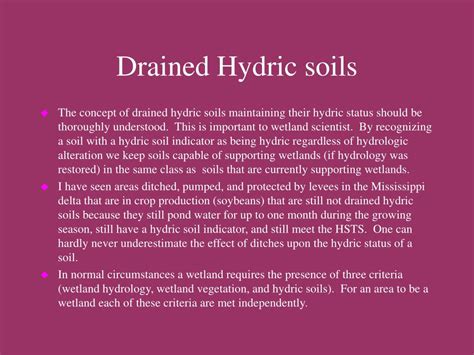 PPT - Altered Hydric Soils PowerPoint Presentation, free download - ID ...