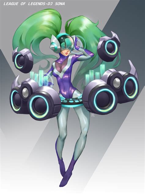 Dj Sona Fan Art