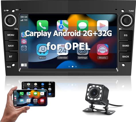 Podofo Carplay Radio De Coche Para Opel Corsa Astra Android G G