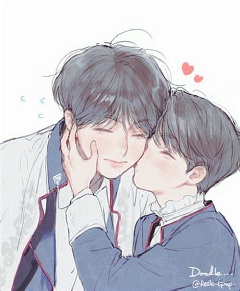 Fanarts Vmin Minv 💚12💙 Taekook Bts Fanart Fan Art