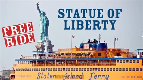 How To See The Statue Of Liberty Staten Island Ferry Free Ride