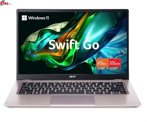 Acer Swift Go Sfg R Jk Nx Kg Sv Amd Ryzen U Gb