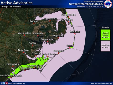 Coastal Flood Advisory in effect for the weekend | Island Free Press